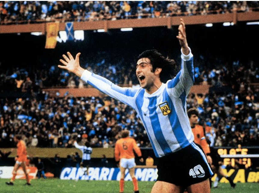 Argentina jersey - Mario Kempes