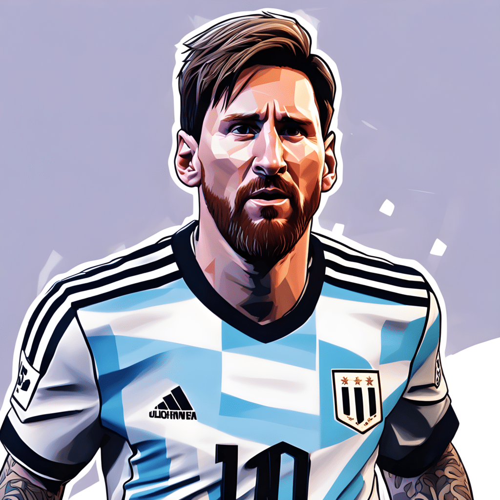 Argentina jersey - messi