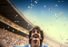 Argentina jersey - Mario Kempes