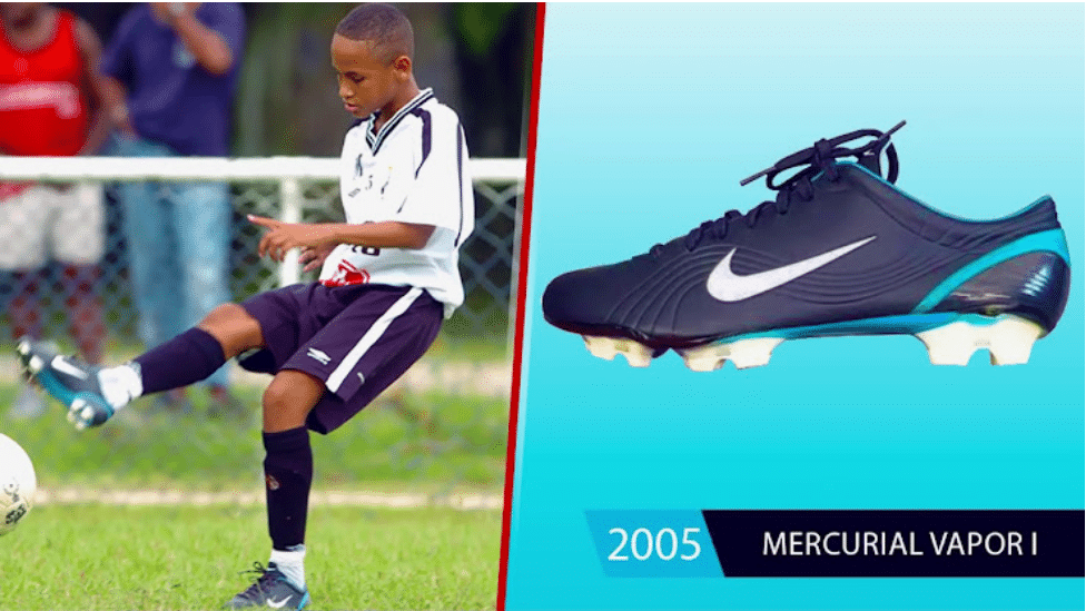 Neymar cleats - Nike Mercirual 2005