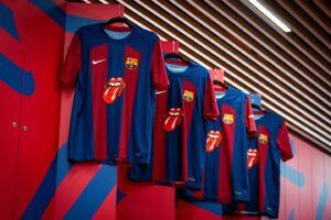 Barcelona Rolling Stones jersey