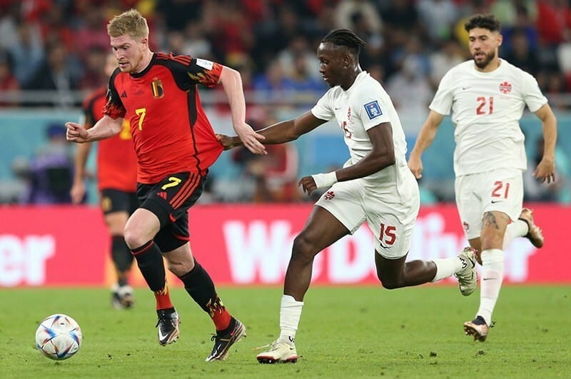 Ballon d'Or 2023 Kevin De Bruyne in national jersey