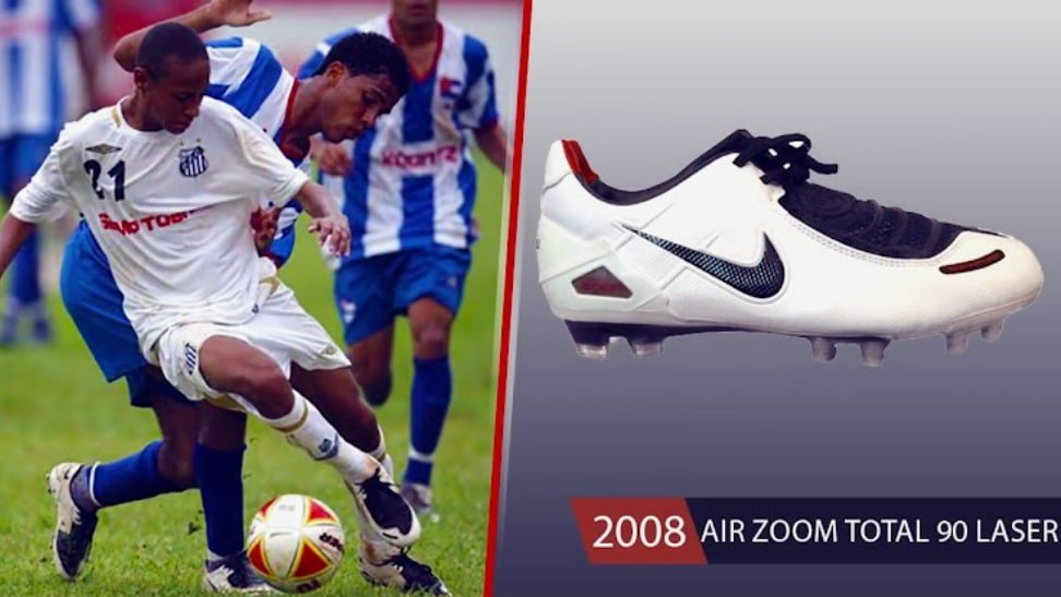 Neymar cleats back in 2008 - Nike Air Zoom Total 90 Laser