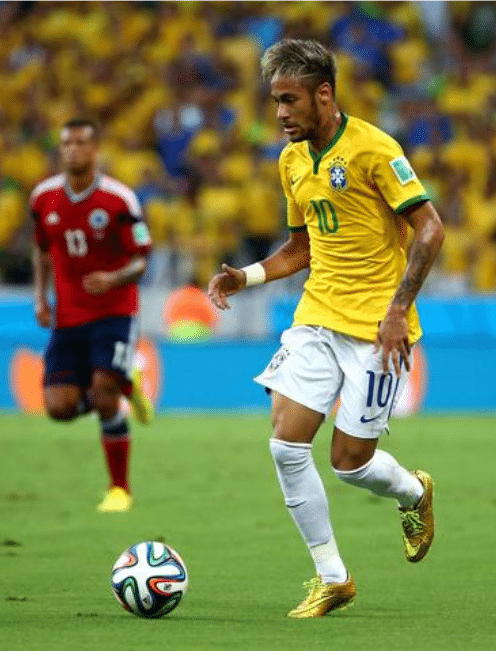 neymar cleats hypervenom poster gold 1 Brazil Jersey: A Chronicle of Footballing Mastery - Get Yours Now!