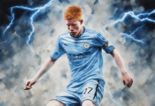 Ballon d'Or 2023 Kevin De Bruyne in city jersey