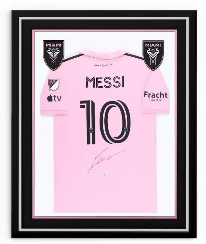 messi inter miami signed jersey